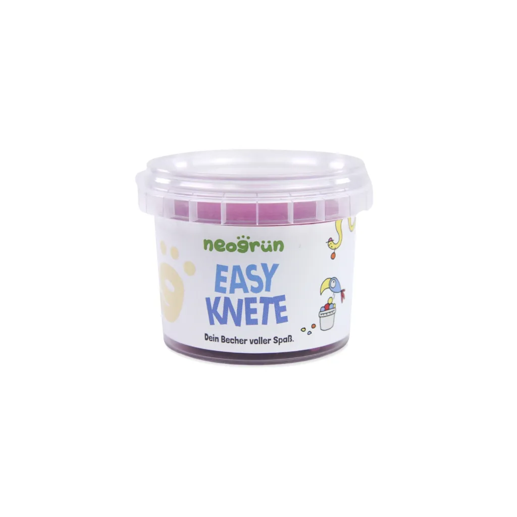 Pâte à modeler vegan bio facile 120 g Rouge - Neogrün