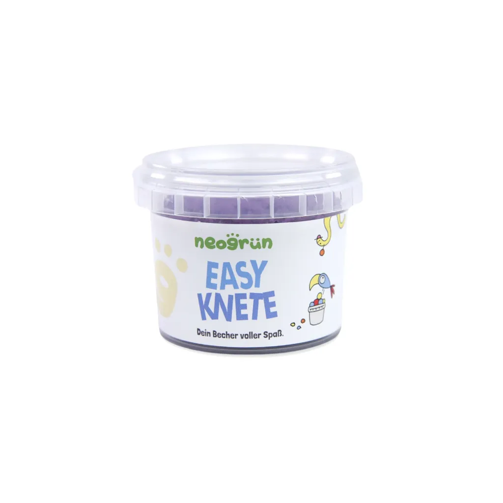 Pâte à modeler vegan bio facile 120 g Violet - Neogrün