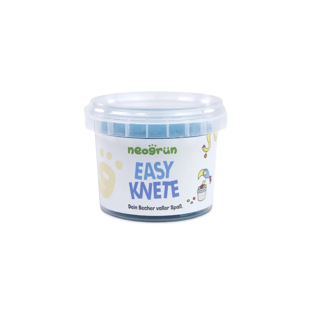 Pâte à modeler vegan bio facile 120 g Bleu - Neogrün