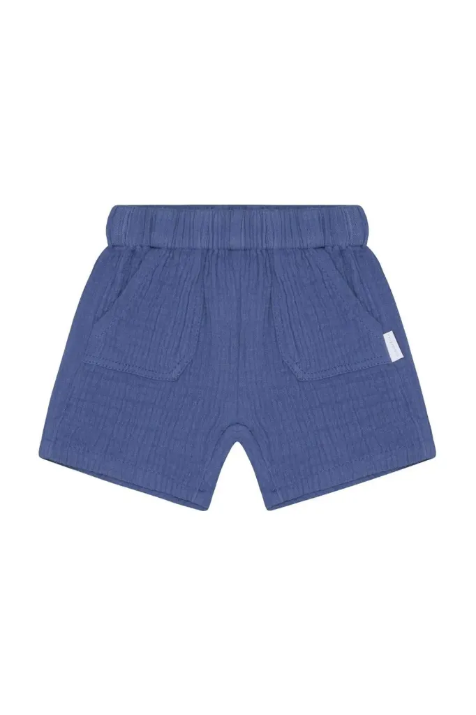 Short Gray Blue regular fit - Noppies