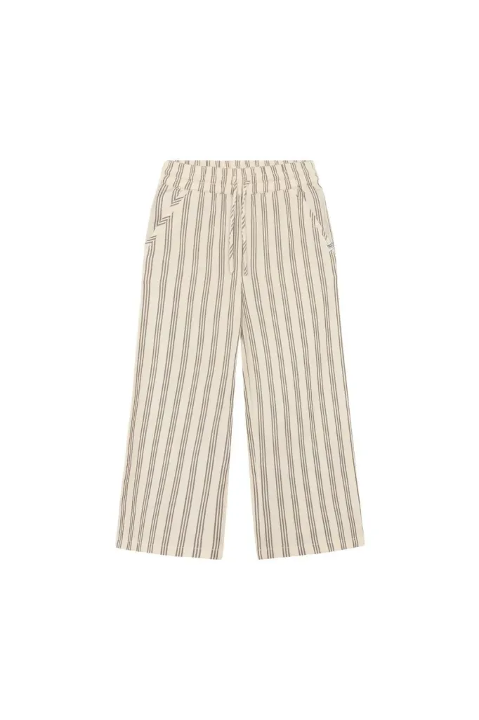 Pantalon Bone White Relaxed fit long stripe - Noppies