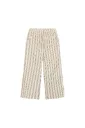 Lange broek Bone White Relaxed fit stripe - Noppies