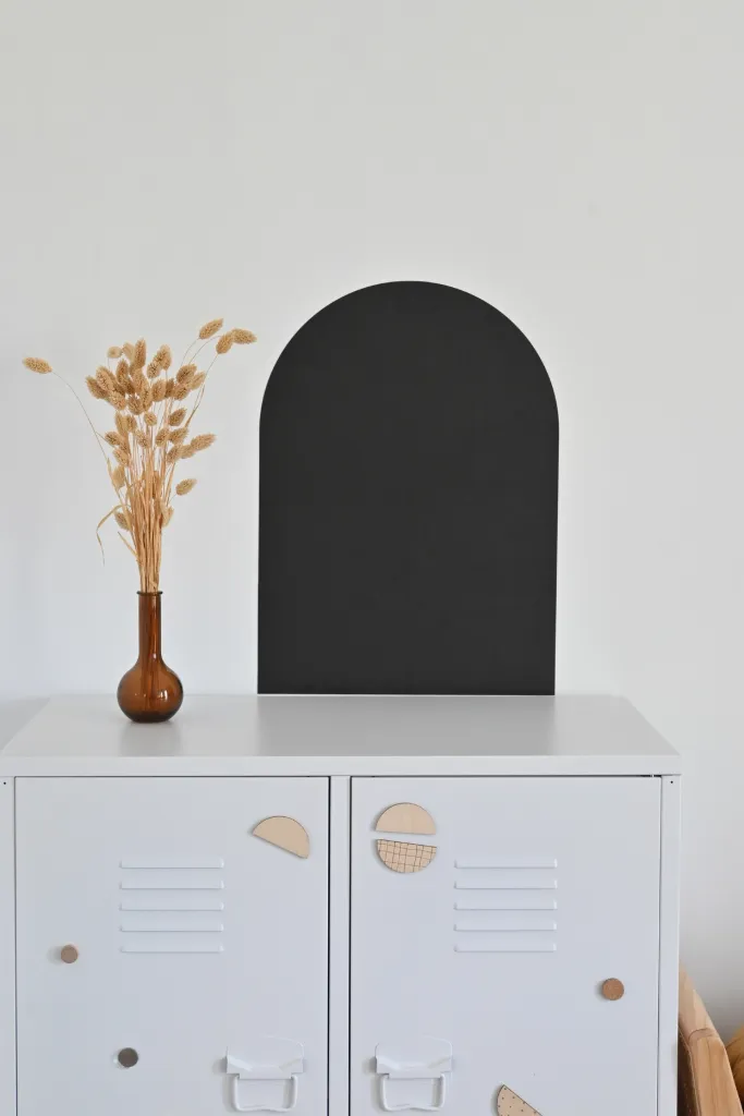 Mini Arch Magnetic Board Black 58x42cm - Ferflex