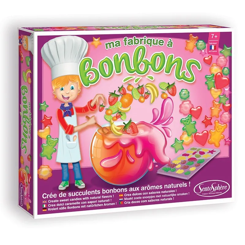 [LISTEANNIVERSAIREODETTE01] Ma Fabrique à Bonbons Saveurs Fruits rouges - Sentosphère