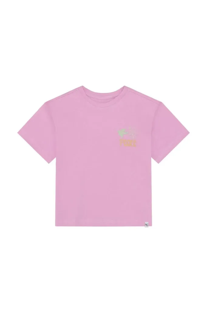T-shirt korte mouwen Pastel Lavender - Noppies (4 jaar)