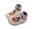 Slippers Folk Flower