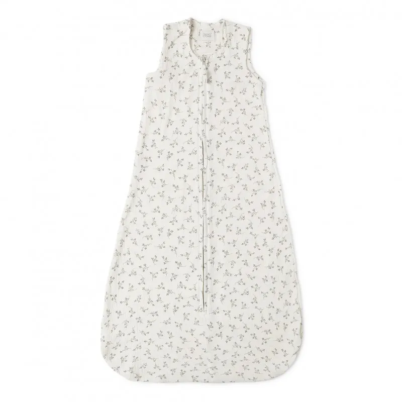Lightweight Sleeveless Sleeping Bag Olive Bloom 6-18 months TOG 1.0 - Babyshower