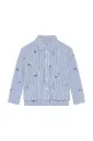 Long Sleeve Blouse Light Blue Stripe - Noppies