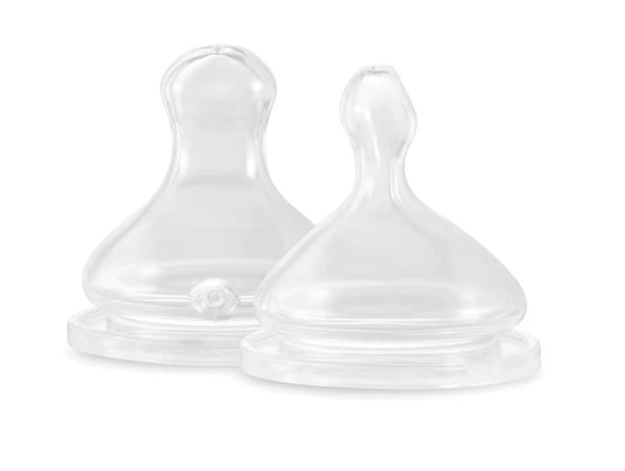 Duo de tétines - Débit "Rapide" (L) - Liste de naissance Charlotte Grossmann & Vick Badet