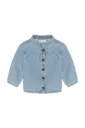 Long Sleeve Blouse Light Blue Denim - Noppies