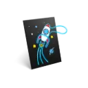 Kit pour décoration murale lumineuse Fusée - Kidywolf