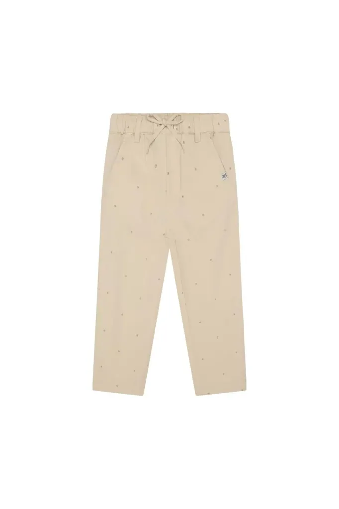 Lange broek relaxed fit Bone White - Noppies (4 jaar)