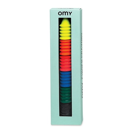 [LISTEANNIVERSAIREJEAN07] OMY Boîte de 6 crayons à doigts en cire - Liste d'anniversaire de Jean