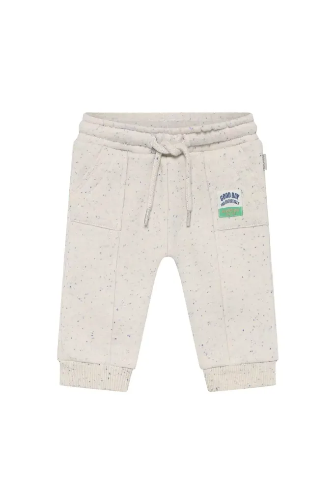 Broek Light Blue Mélange regular fit - Noppies (9 maanden)