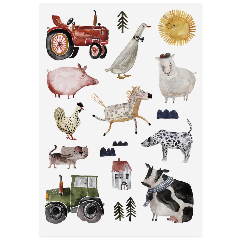 [NUTAT121] Biologische Tijdelijke Tatoeages - De Boerderij
