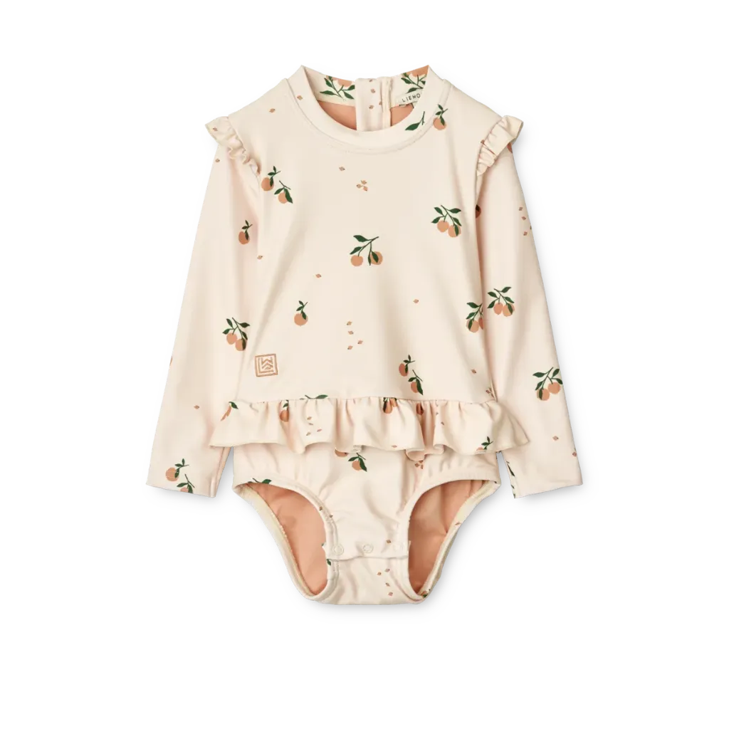 Maillot de bain ML Sille Peach Sea Shell - Liewood (9 mois)