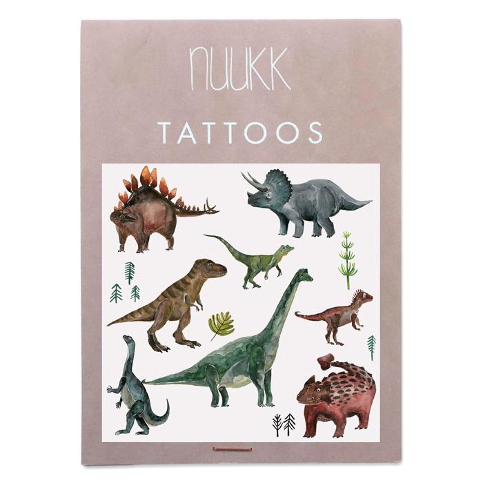 [NUTAT111] Organic Temporary Tattoos - Dinosaurs