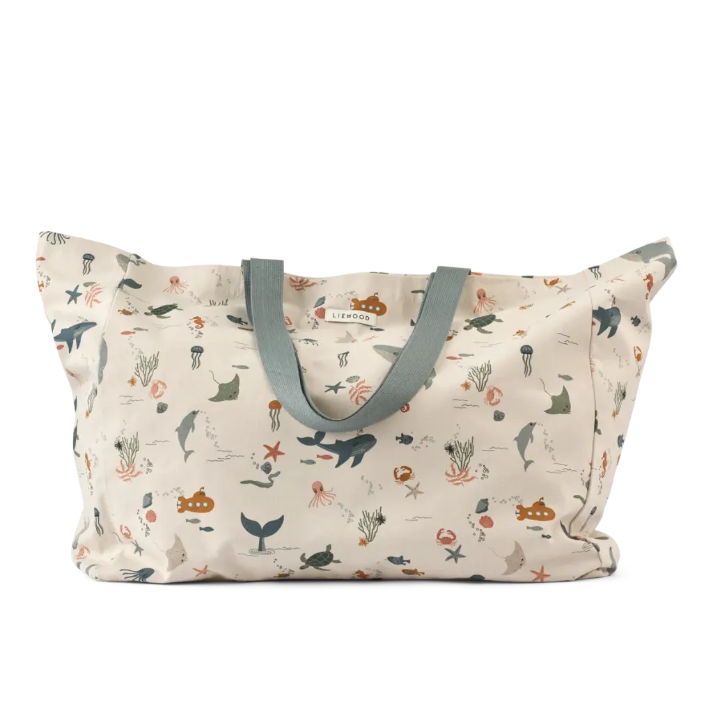 Maxi Tote Bag Sea Creature Sandy - Liewood