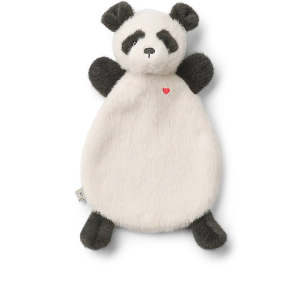 Knuffeldoekje Panda Roy Sandy Dark Grey - Liewood