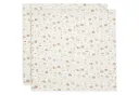 Set of 2 Cotton Muslin Cloths 115x115cm Miffy Family Farm - Jollein