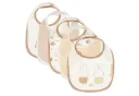Set of 5 Waterproof Jersey Bibs Miffy Family Farm - Jollein