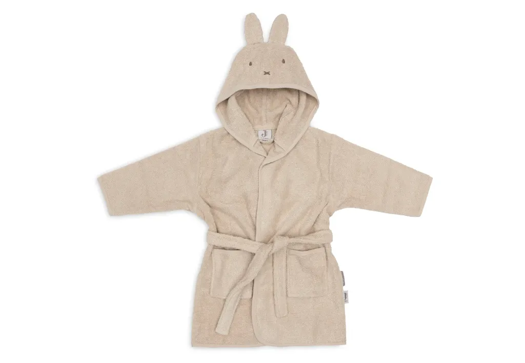 Peignoir Éponge Miffy Warm Sand 1-2 ans - Jollein