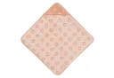 Badcape Badstof 75x75cm Jacquard Flower - Jollein