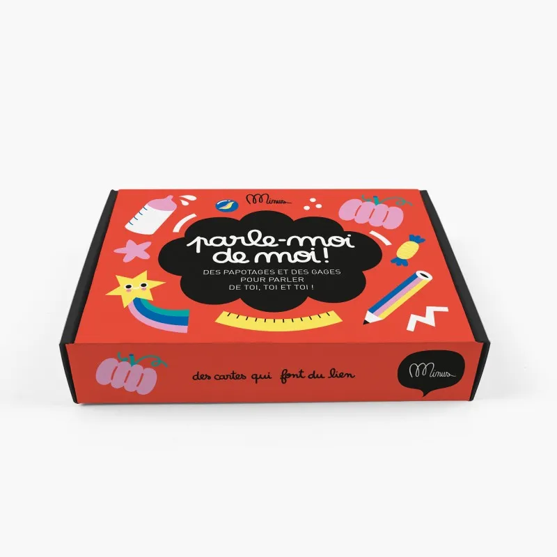 Kit de discussions Parle-moi de moi ! - Minus Editions