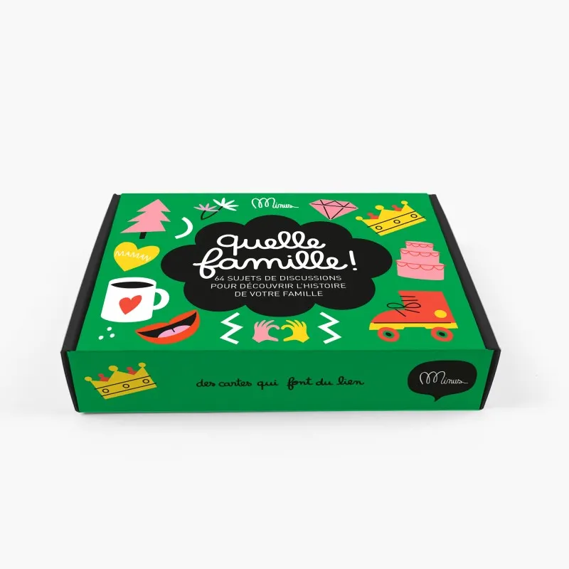 Kit de discussions Quelle famille ! - Minus Editions