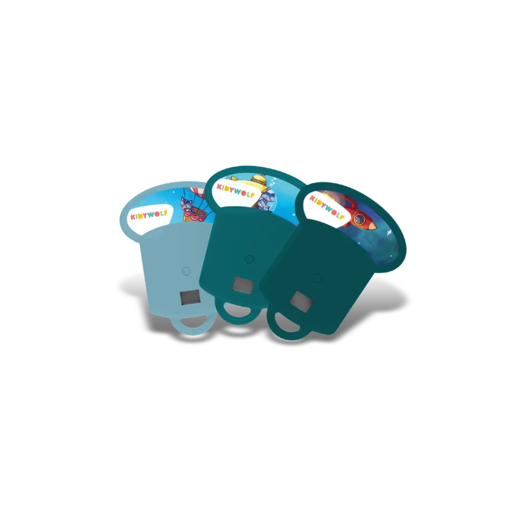 KIDYSTORIES Projecteur HD Galaxies Bleu - Kidywolf