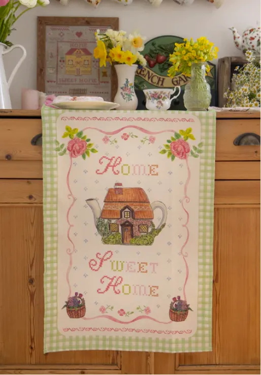 Tea Towel Home Sweet Home - Caro from Woodland