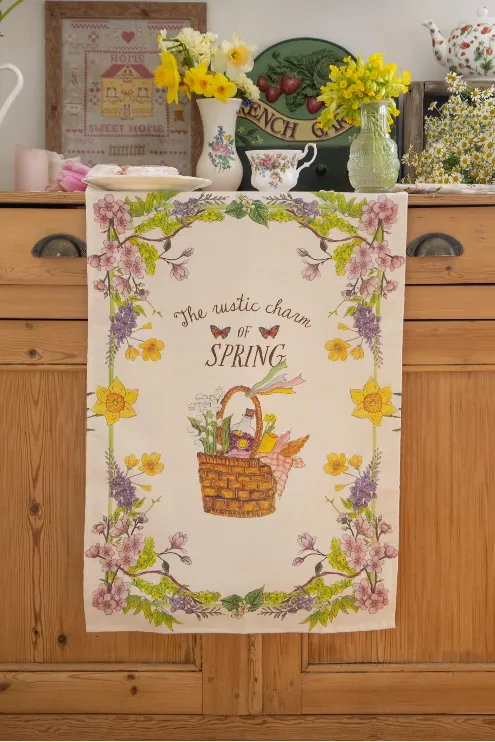 Keukenhanddoek Printemps Rustique - Caro from Woodland