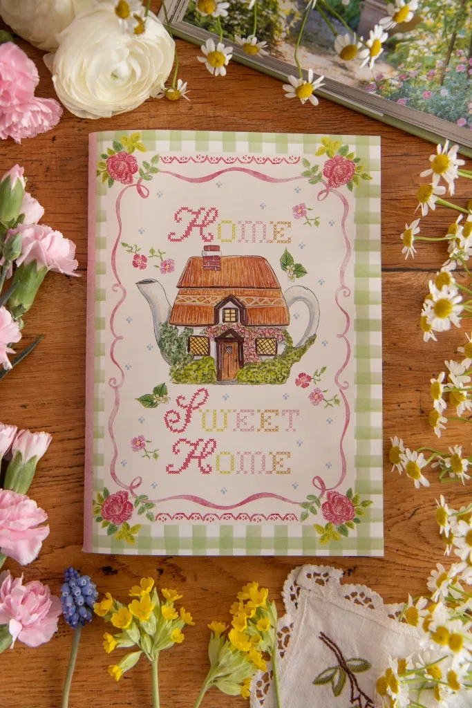 Carnet A5 du Printemps Home Sweet Home - Caro from Woodland