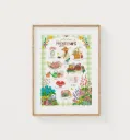 Poster A4 Rituels du Printemps - Caro from woodland