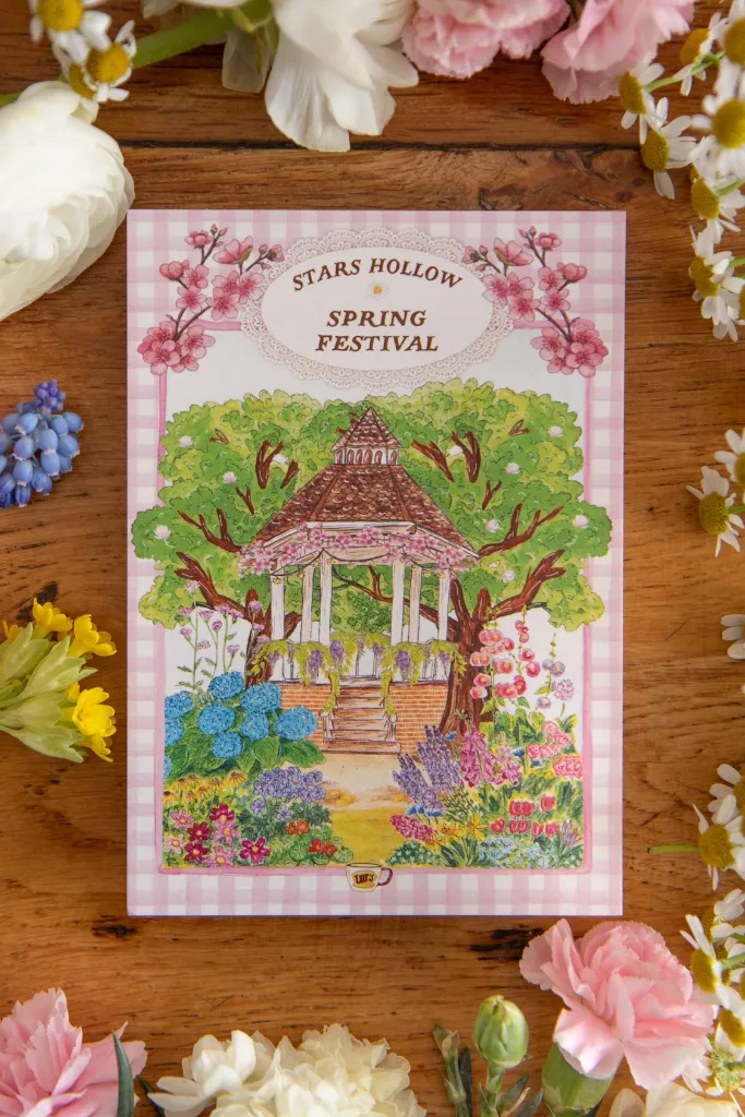 Carte postale Gilmore Spring Festival - Caro from Woodland
