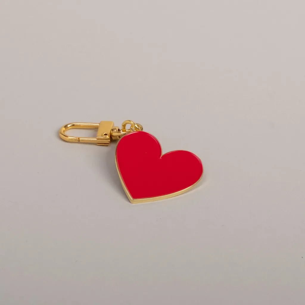 Sleutelhanger Rood Hartje - Eulenschnitt