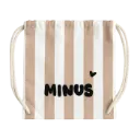 Sac à dos enfant Minus Rose Beige  - Zakuw