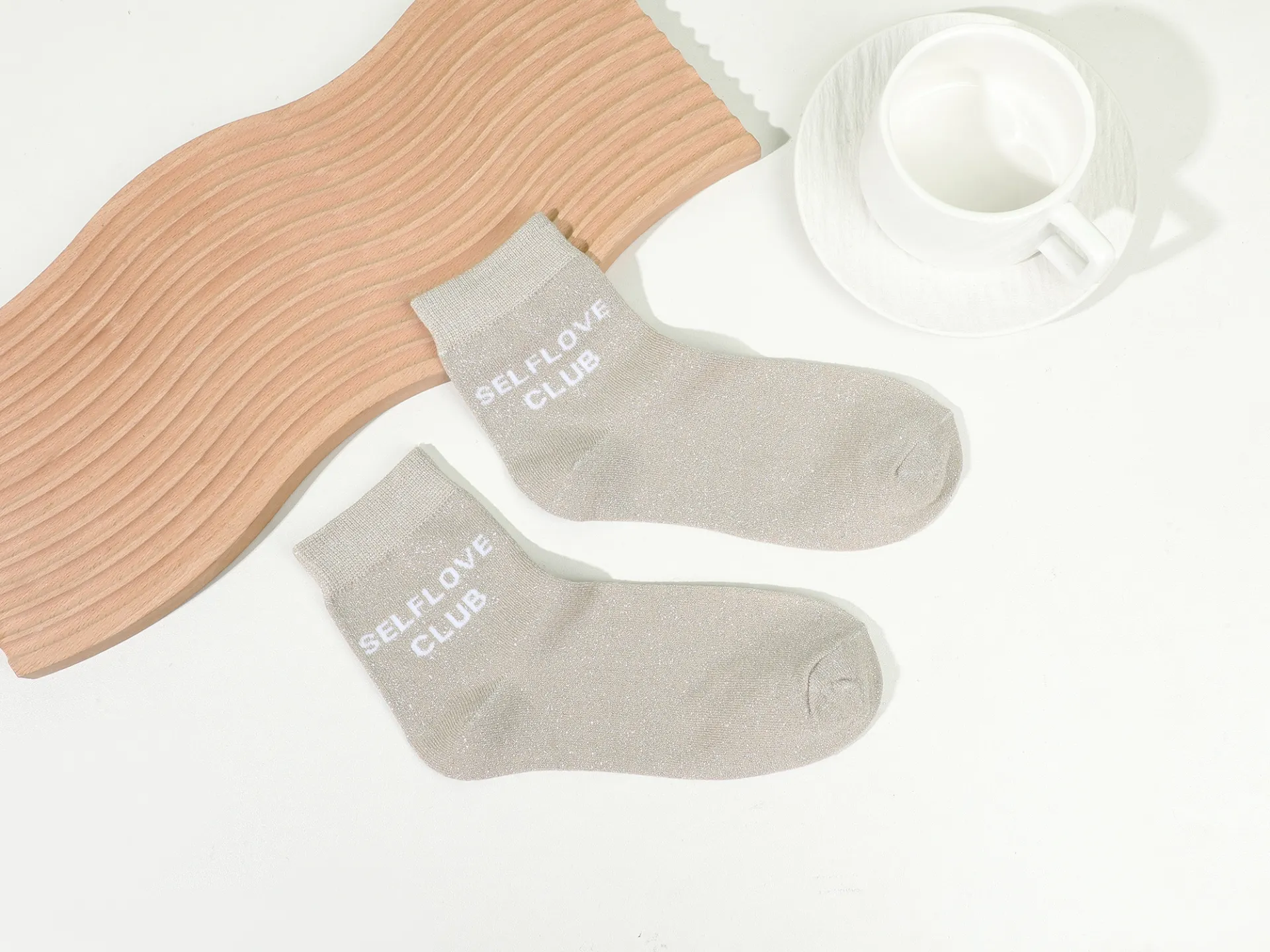 Glitter Socks Self Love Club - Inès Delaure