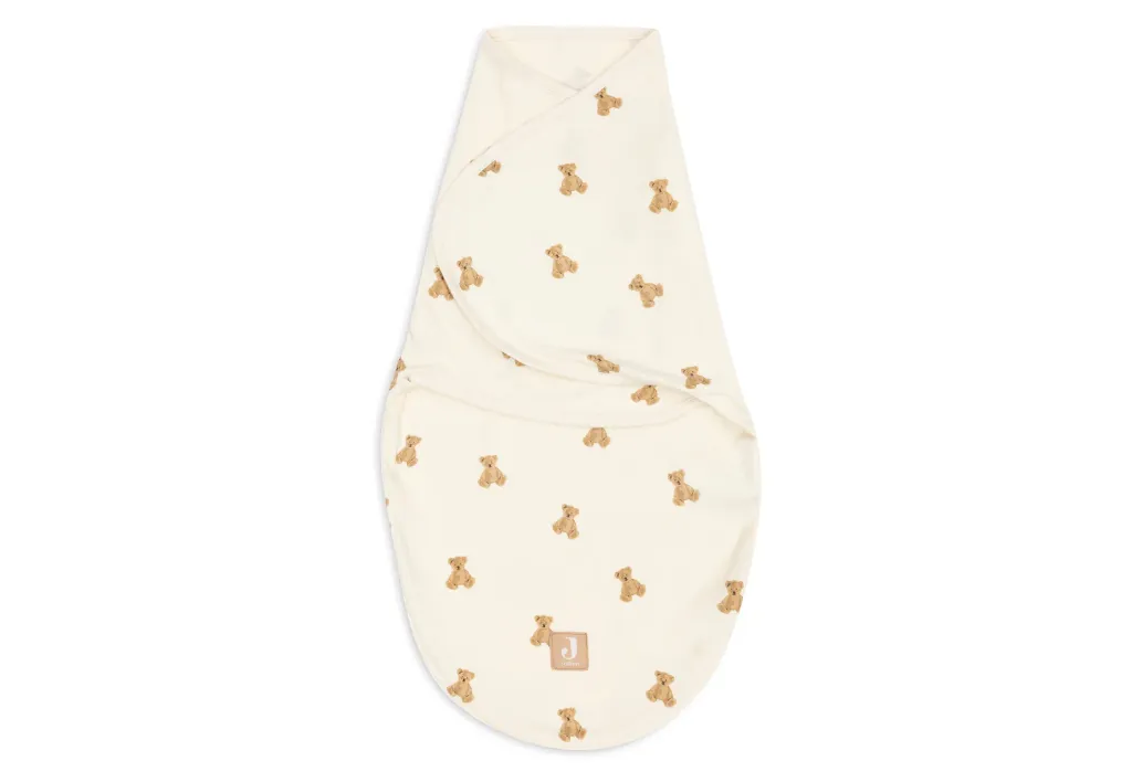 Swaddle Blanket 0-3 mois Mini Teddy Bear - Jollein