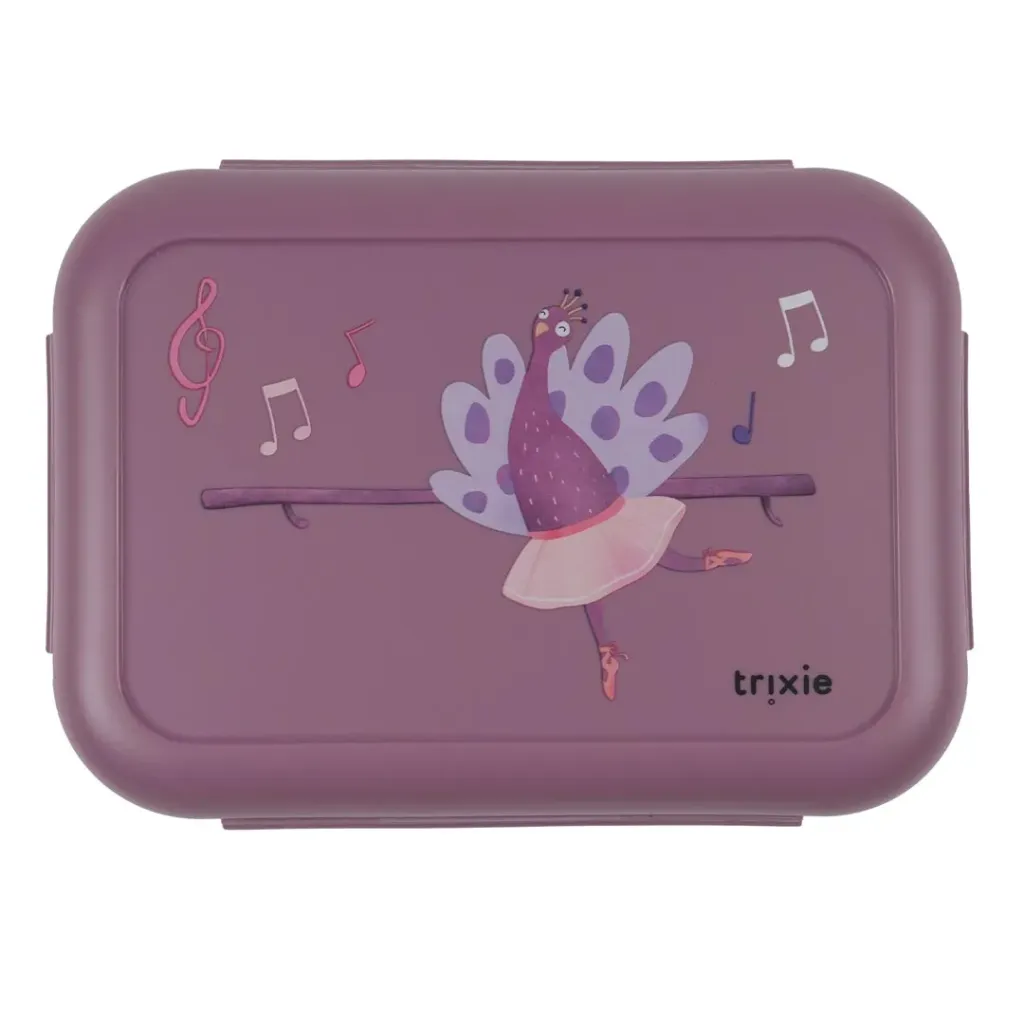 Clip Lunch Box Ballerina Mrs. Peacock - Trixie