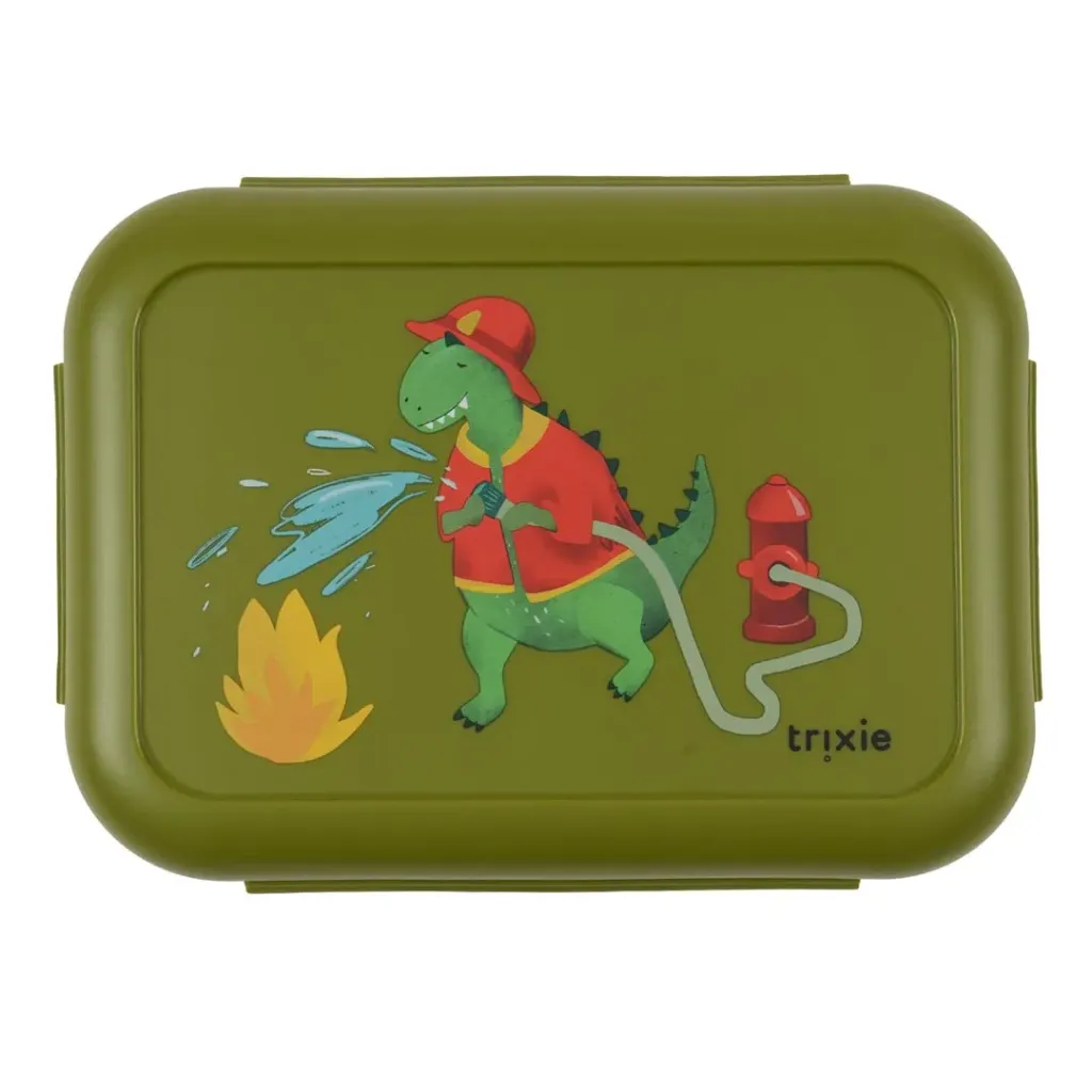 Boîte repas avec clips Ballplayer Mr. Triceratops - Trixie