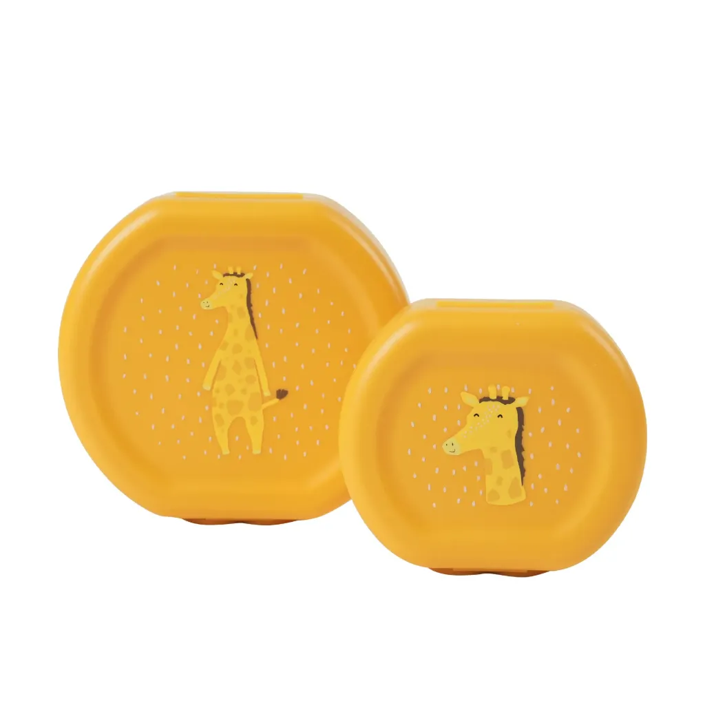 Clip Snack Boxes 2 pieces Mr. Giraffe - Trixie