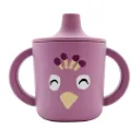 Tasse d'apprentissage en silicone Mrs. Peacock - Trixie