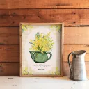 Affiche A4 Mimosa - Caro from woodland