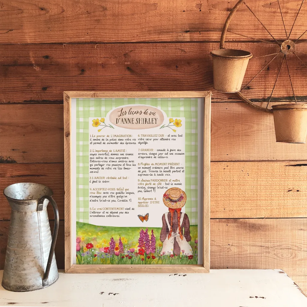 Affiche A4 Mimosa - Caro from woodland