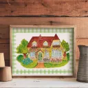 Affiche A4 Spring Cottage - Caro from woodland