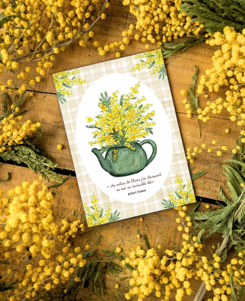 Carte postale Ingrédient Secret - Caro from Woodland