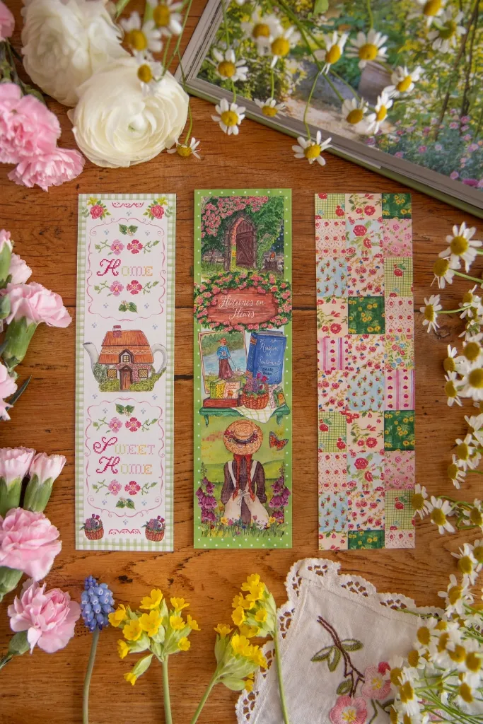 Lot de 3 Marque-pages du Printemps - Caro from Woodland