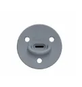 Choochoo Orthodontic Pacifier 0-6 months Blue Grey - Elhée
