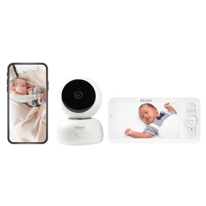 Ecoute bébé vidéo Zen Premium 2 Blanc - Liste de naissance d'Hélène Pollart et Simon Sabbatini